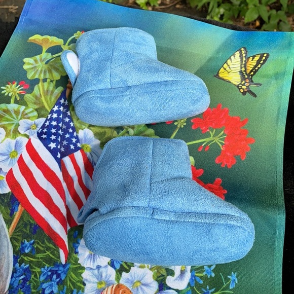 Lupilu Faux Blue Suede Fur Lined Boots 20-21 5-5.5 - Picture 9 of 12